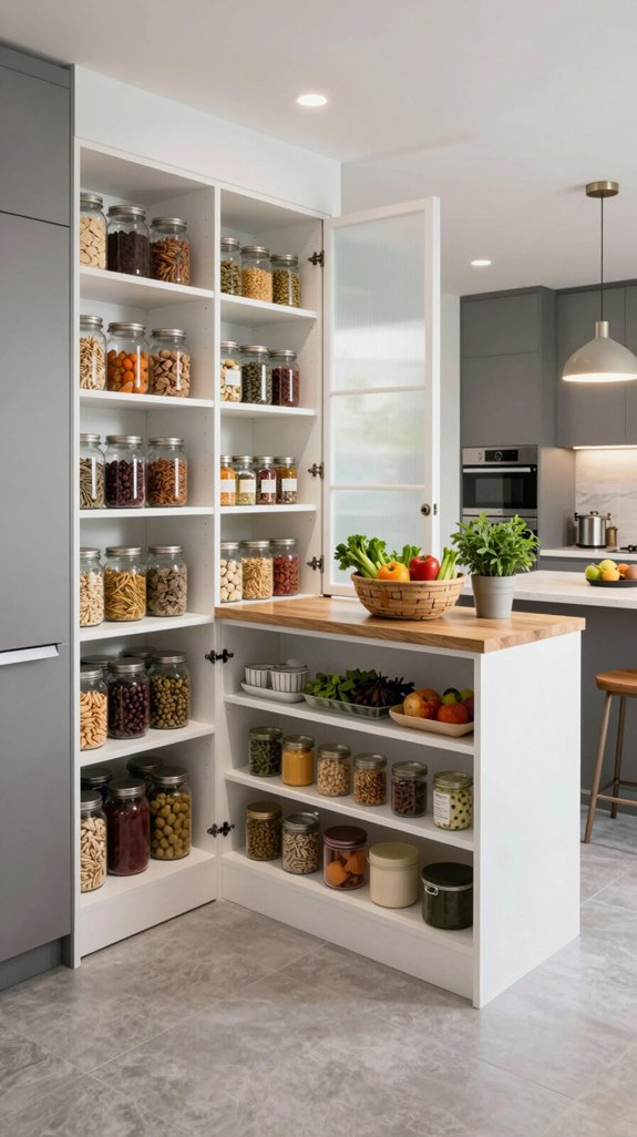 organized walk in pantry benefits