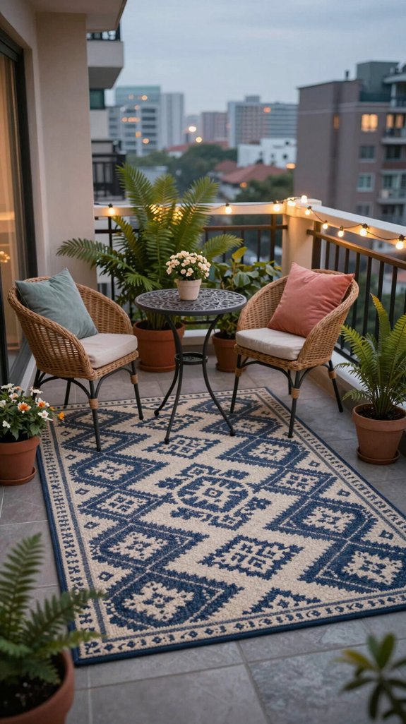 outdoor rugs for comfort