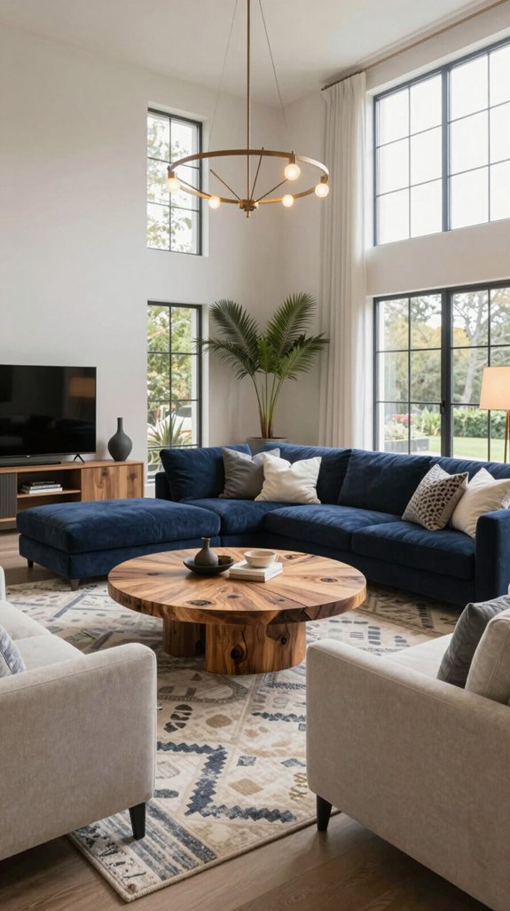 18 Contemporary Living Room Design Ideas for Modern Homes 19 oversized furniture for comfort