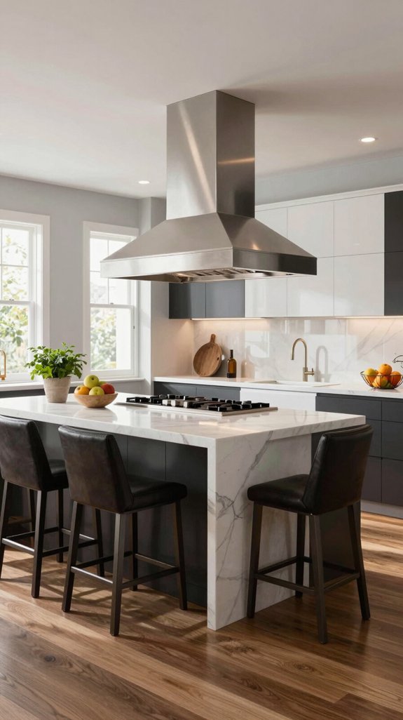 oversized hoods elevate kitchens