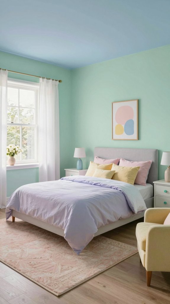 18 Bedroom Design Ideas for Every Style 3 pastel palettes for tranquility