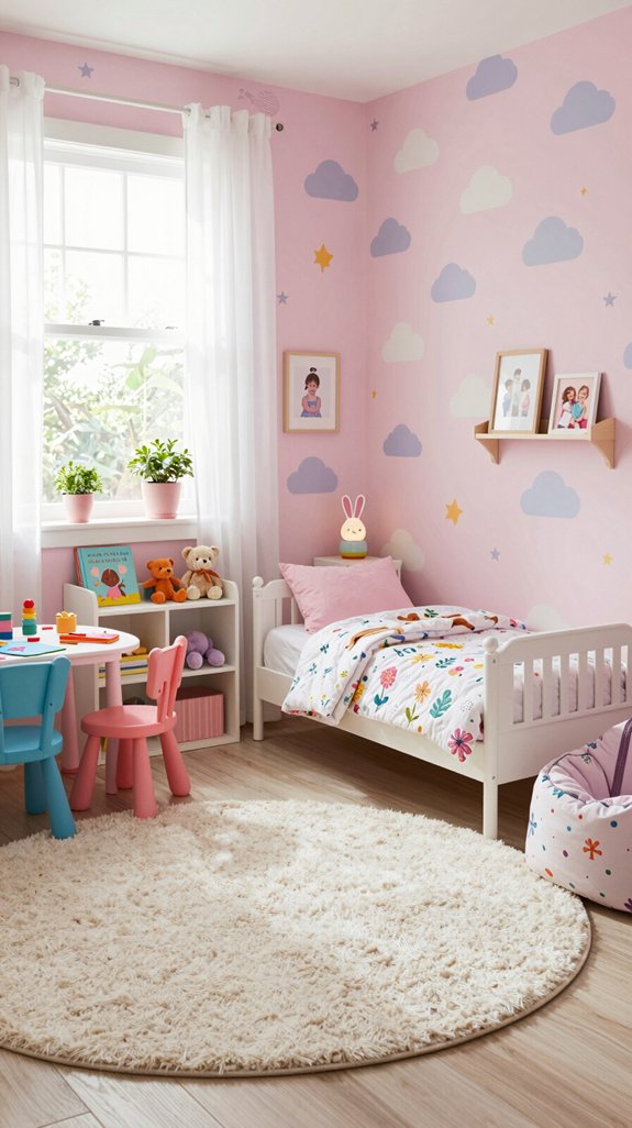 personalized toddler girl bedroom
