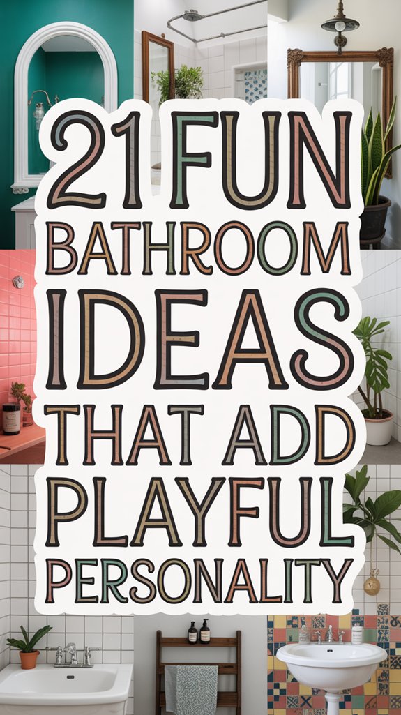 21 Fun Bathroom Ideas That Add Playful Personality 1 playful bathroom decor ideas