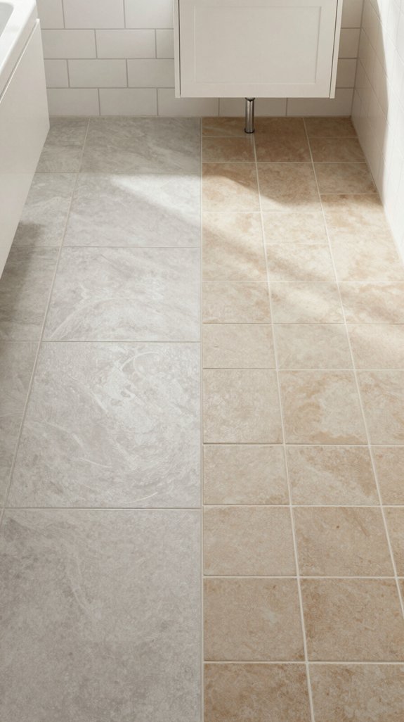 porcelain offers superior durability