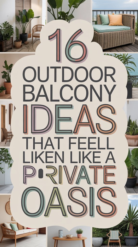 private balcony oasis ideas