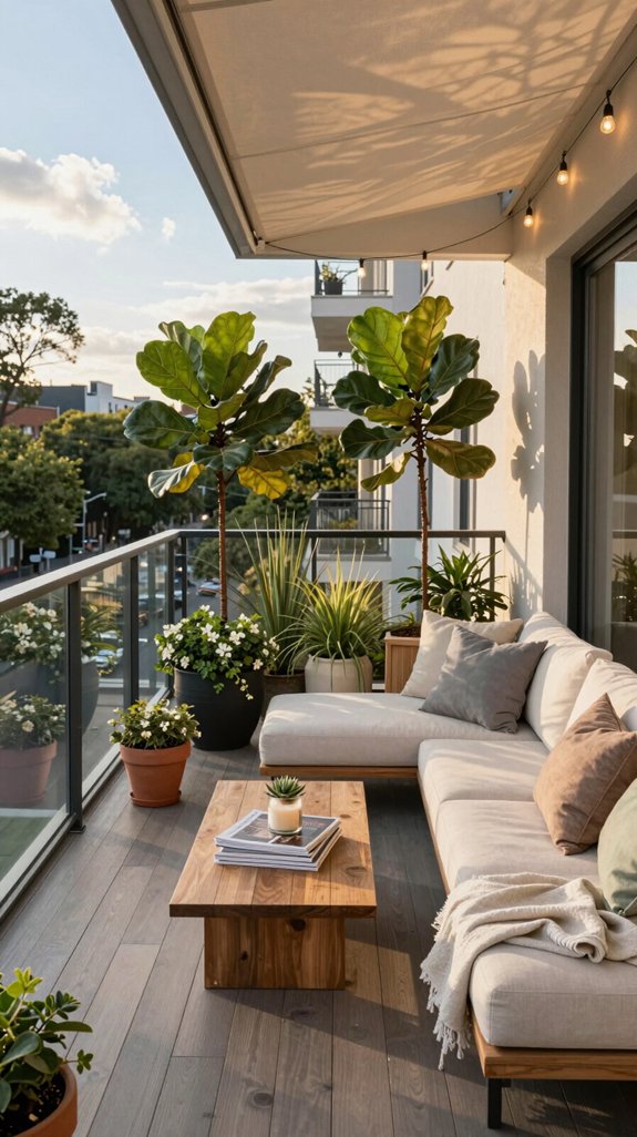 private balcony oasis ideas