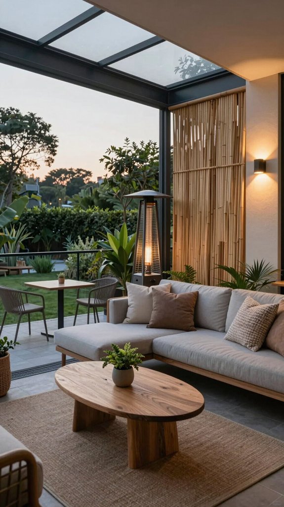 private balcony retreat design