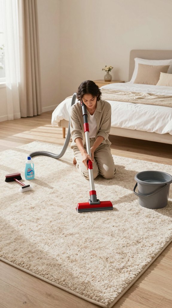 professional carpet shampooing tips