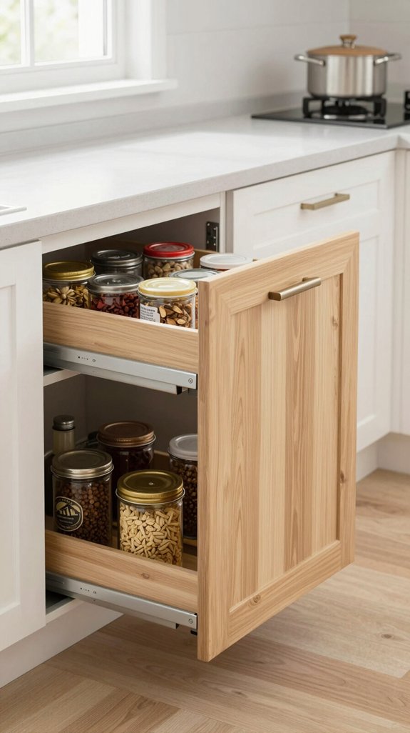 pull out pantry drawer benefits