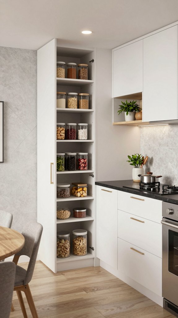 pull out shelves for pantries