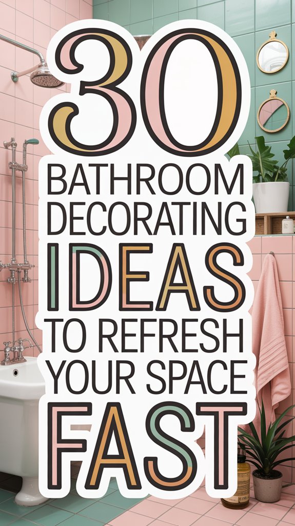 quick bathroom design inspiration