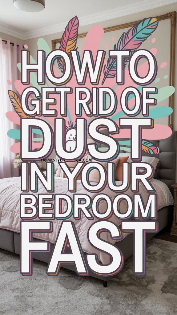quick bedroom dust cleanup