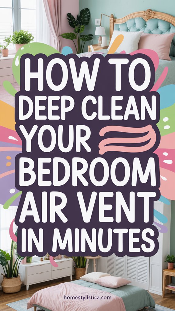 quickly freshen bedroom vents