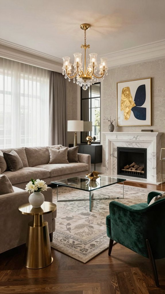 quiet luxury interior materials
