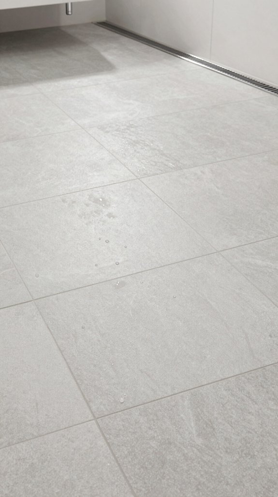 reduced grout enhanced durability