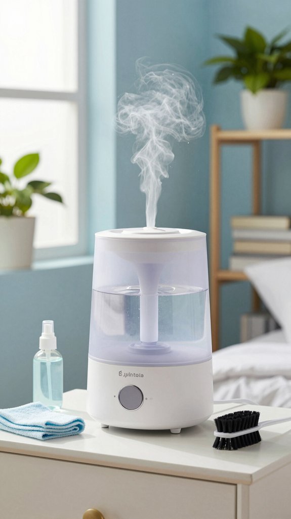 regular humidifier deep cleaning