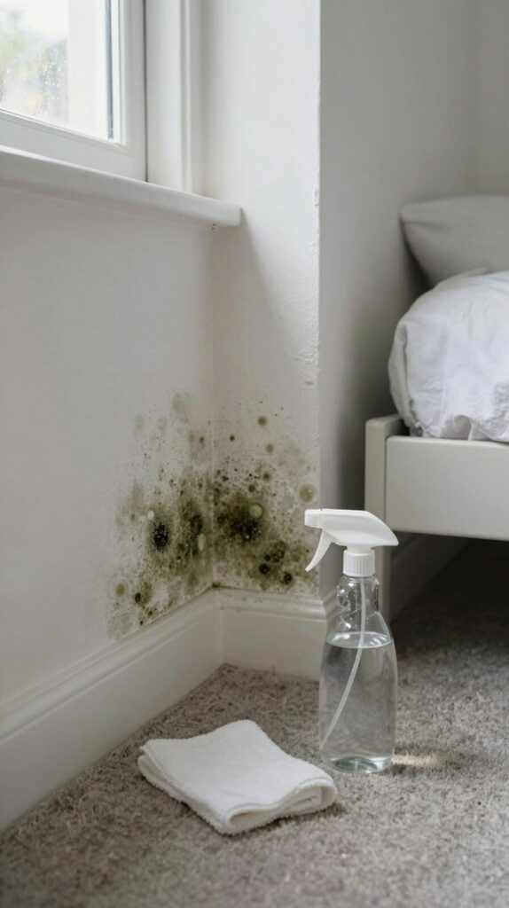 remove mould quickly bedroom