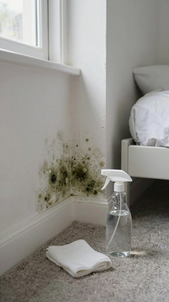 remove mould quickly bedroom