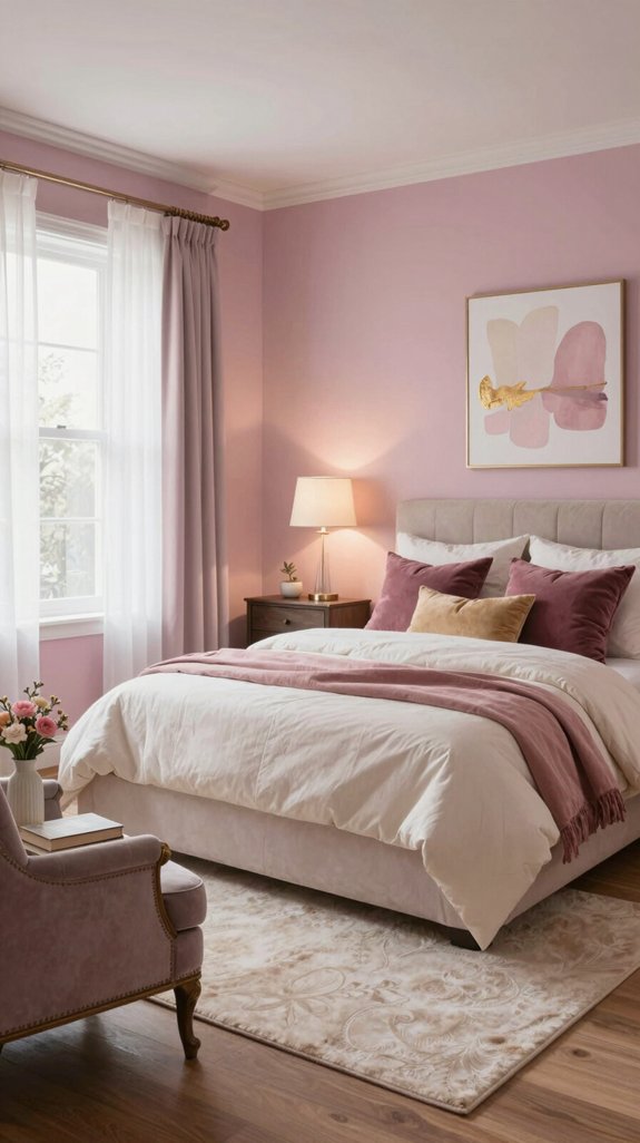 romantic hues for bedrooms