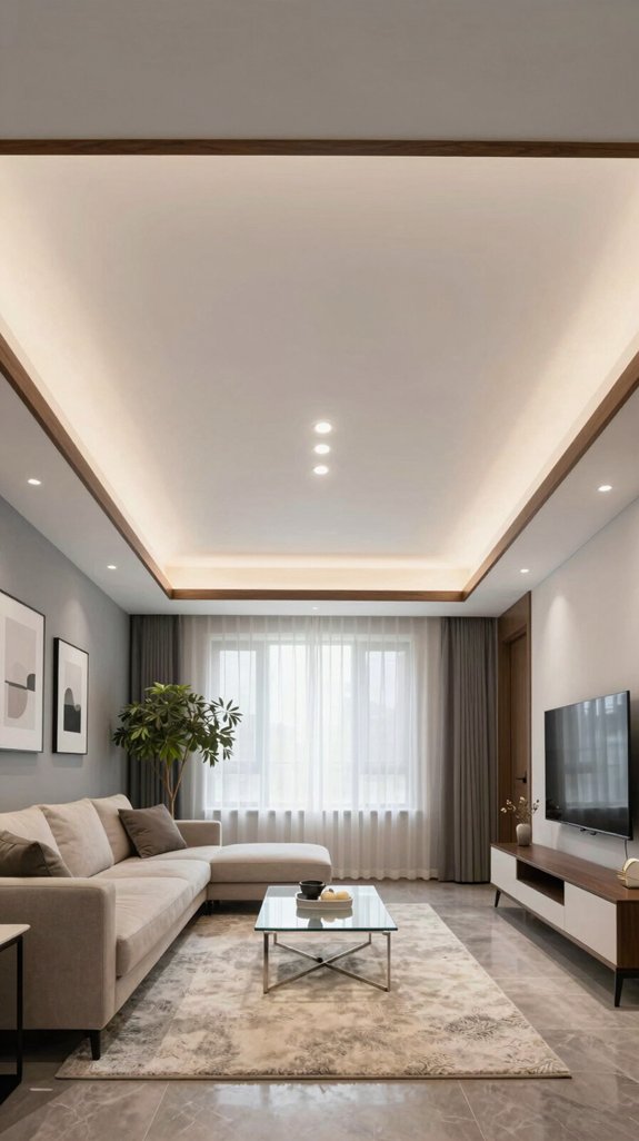 16 Modern False Ceiling Design Ideas for Living Rooms 16 routine maintenance ensures longevity