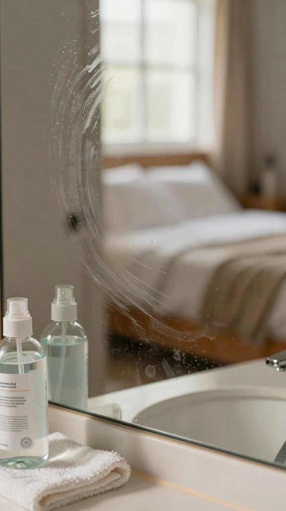 Mirror Cleaning Tips for a Spotless Bedroom 10 rubbing alcohol cleans effectively