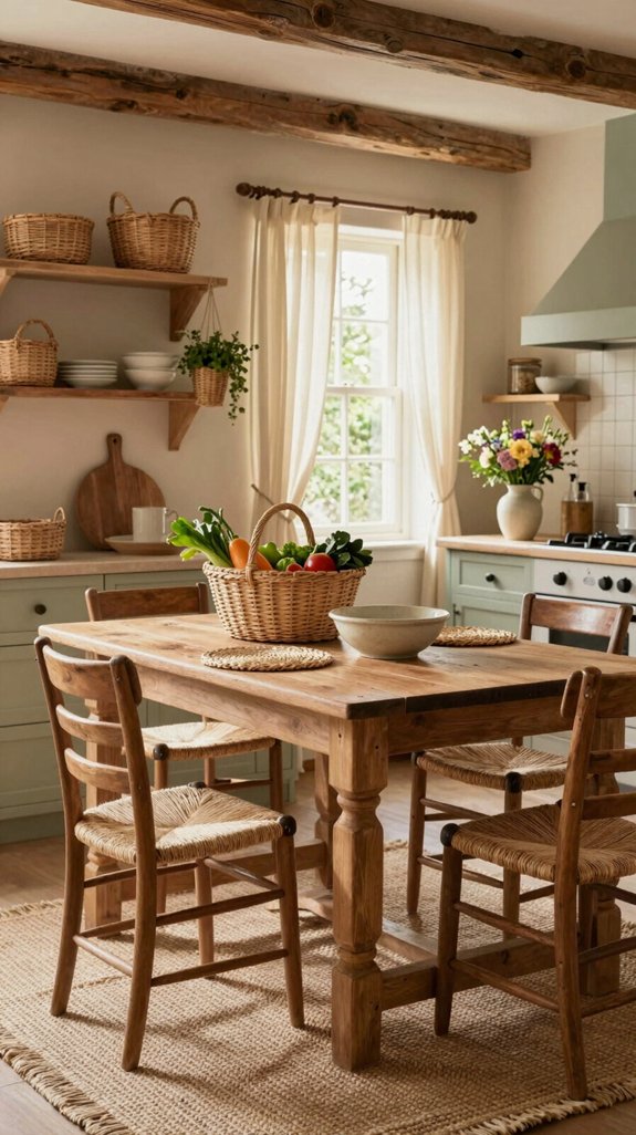21 Cozy Kitchen Ideas for a Warm Inviting Space 10 rustic charm and warmth
