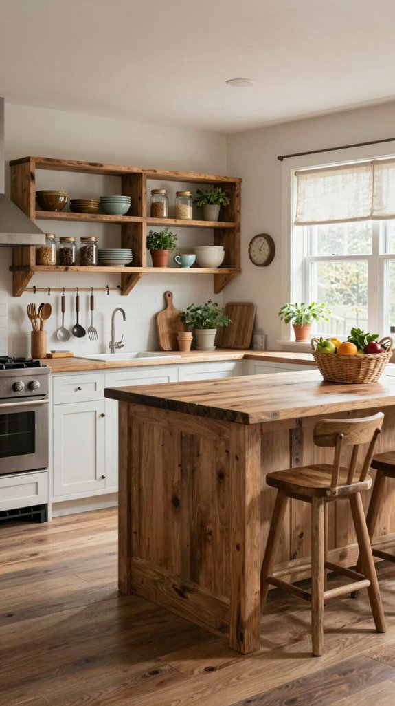 23 Farmhouse Kitchen Ideas for a Cozy Rustic Feel 6 rustic charm meets functionality