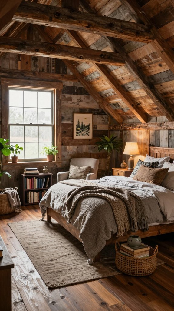 rustic charm with reclaimed materials