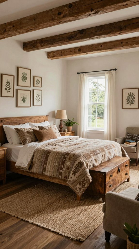 rustic farmhouse bedroom inspiration