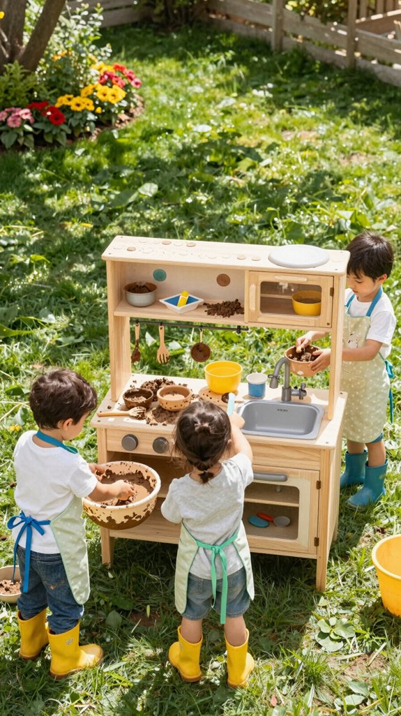 safe and creative mud play