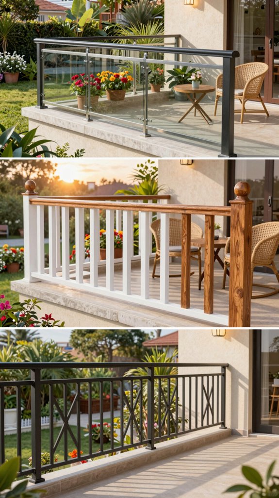 20 Balcony Railing Ideas That Combine Style and Security - Home Stylistica