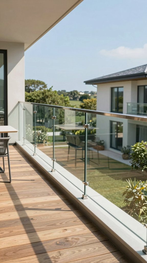 safe stylish laminated railings
