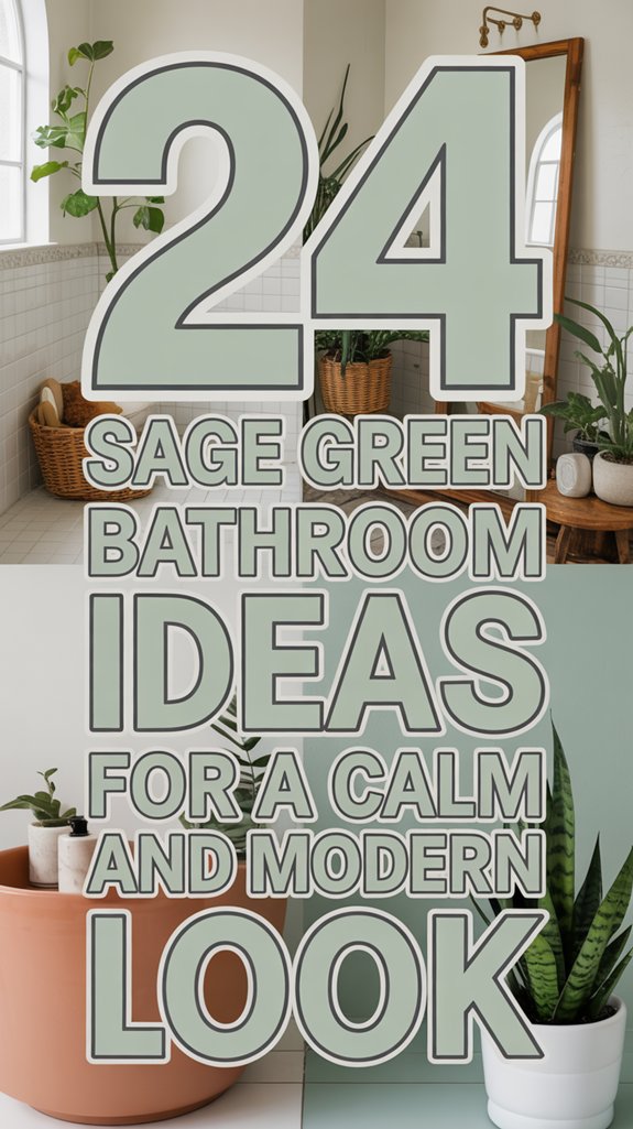 24 Sage Green Bathroom Ideas for a Calm and Modern Look 1 sage green bathroom inspiration