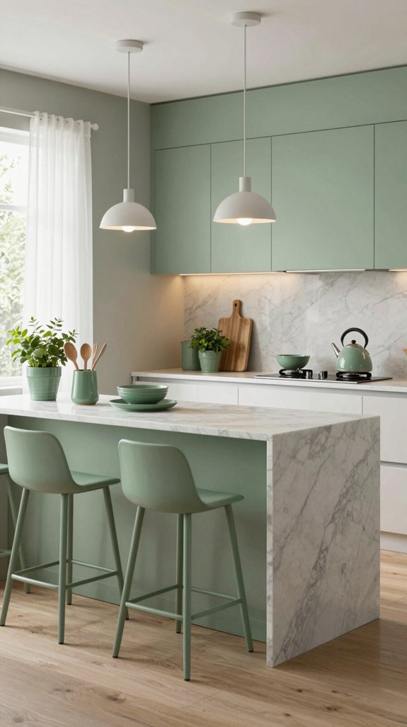19 Sage Green Kitchen Ideas That Feel Calm and Elegant 16 sage green kitchen essentials