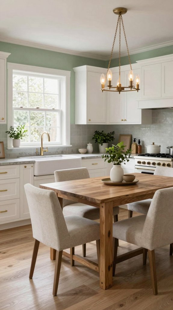 19 Sage Green Kitchen Ideas That Feel Calm and Elegant 2 sage green kitchen tranquility