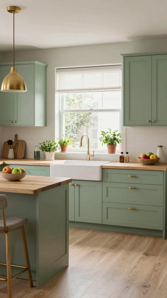 19 Sage Green Kitchen Ideas That Feel Calm and Elegant 19 sage green promotes tranquility