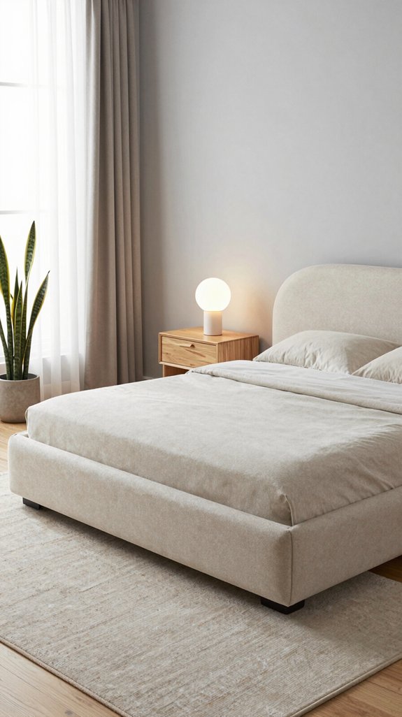 sculptural beds with curves
