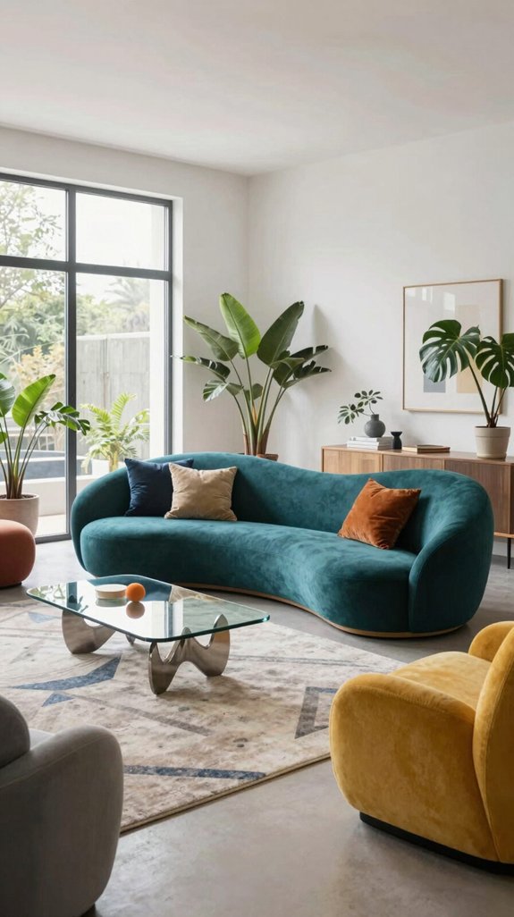 sculptural luxurious sofa designs