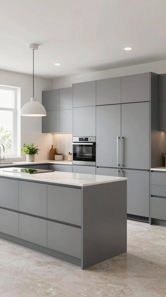 25 Modern Kitchen Ideas for a Sleek Contemporary Look 16 seamless customizable kitchen appliances