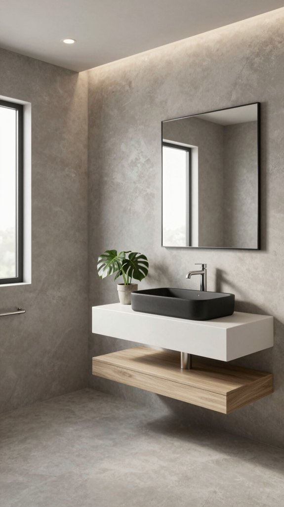 23 Teen Bathroom Ideas That Feel Trendy and Fun 21 seamless low maintenance bathroom solution