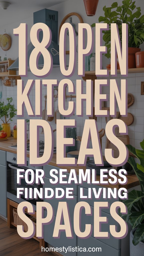 seamless open kitchen designs