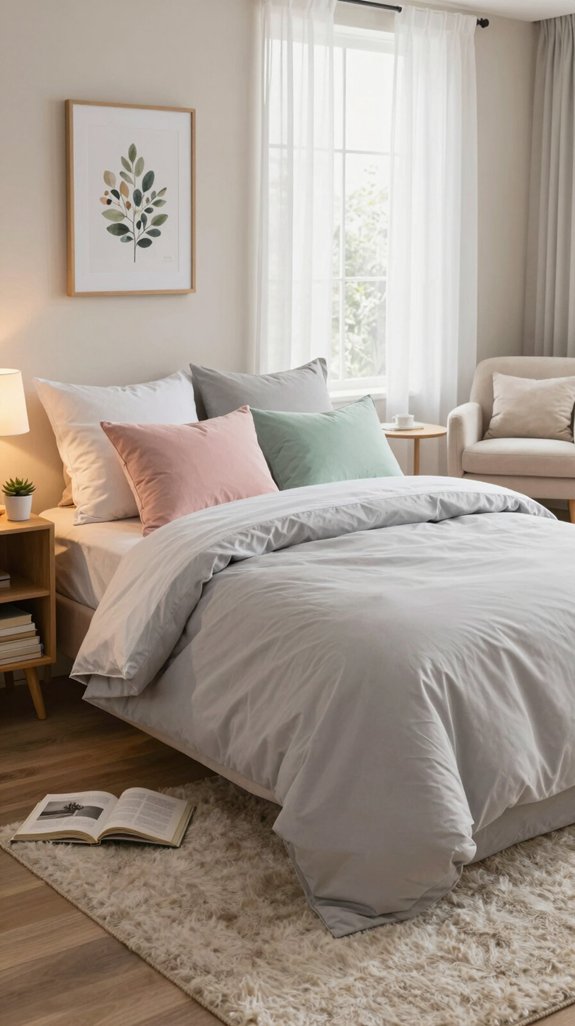 seasonal bedroom decor adjustments
