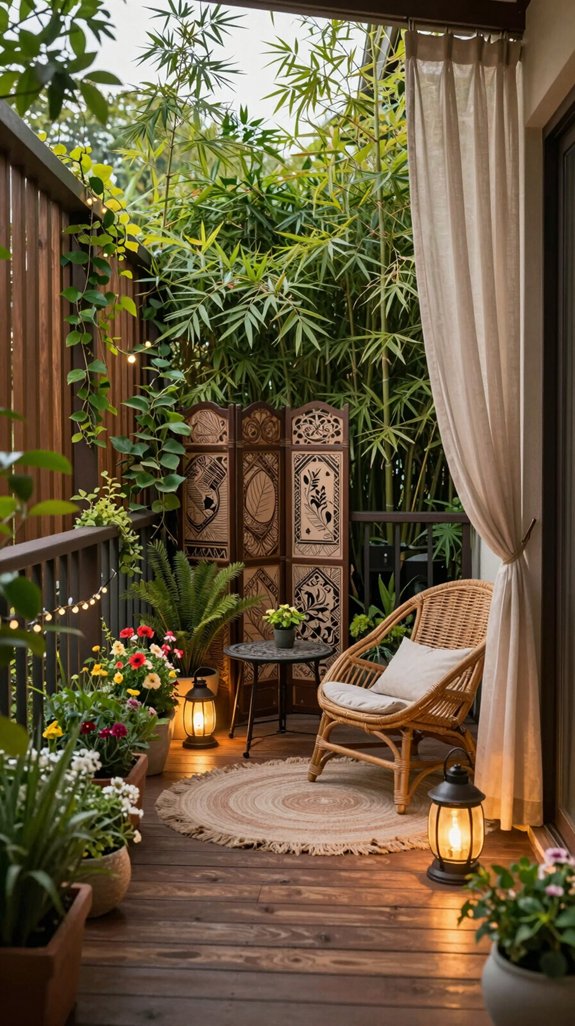 secluded balcony privacy solutions
