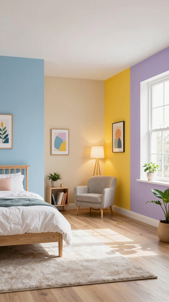 serene bedroom color choices