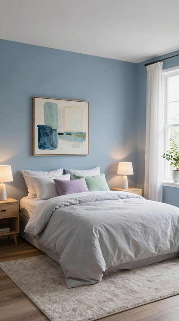 serene color palette choices