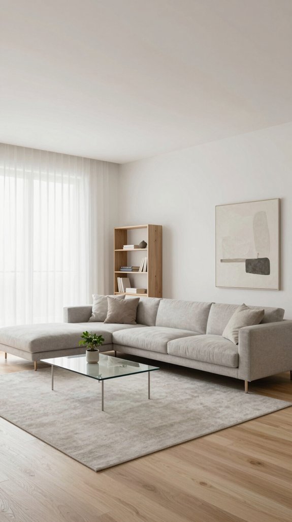 serene functional minimalist design