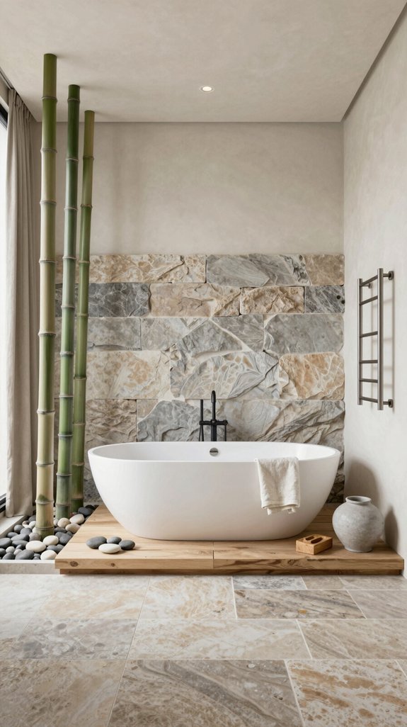serene natural zen sanctuary