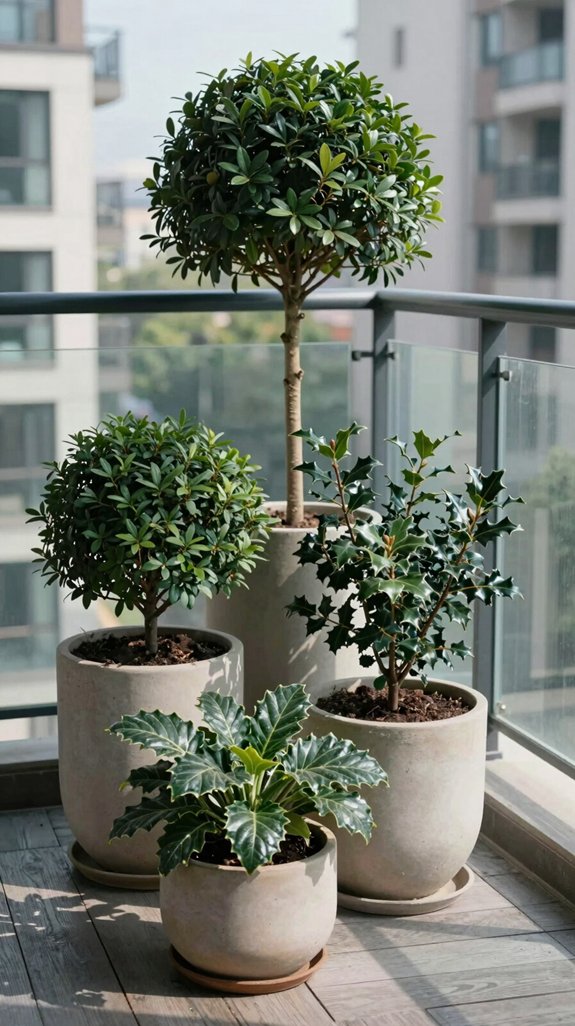 shade tolerant shrubs for structure