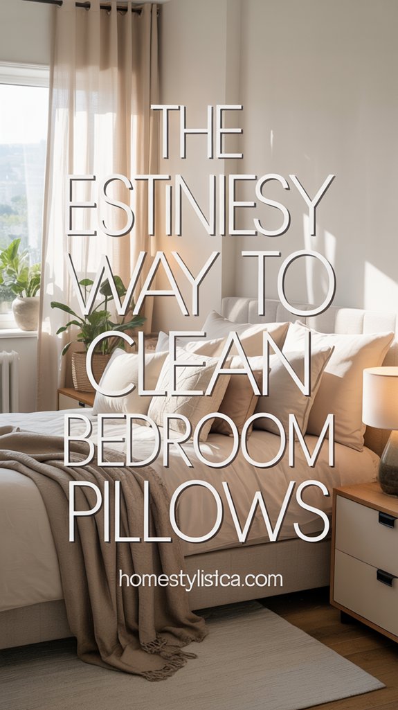simple pillow cleaning methods