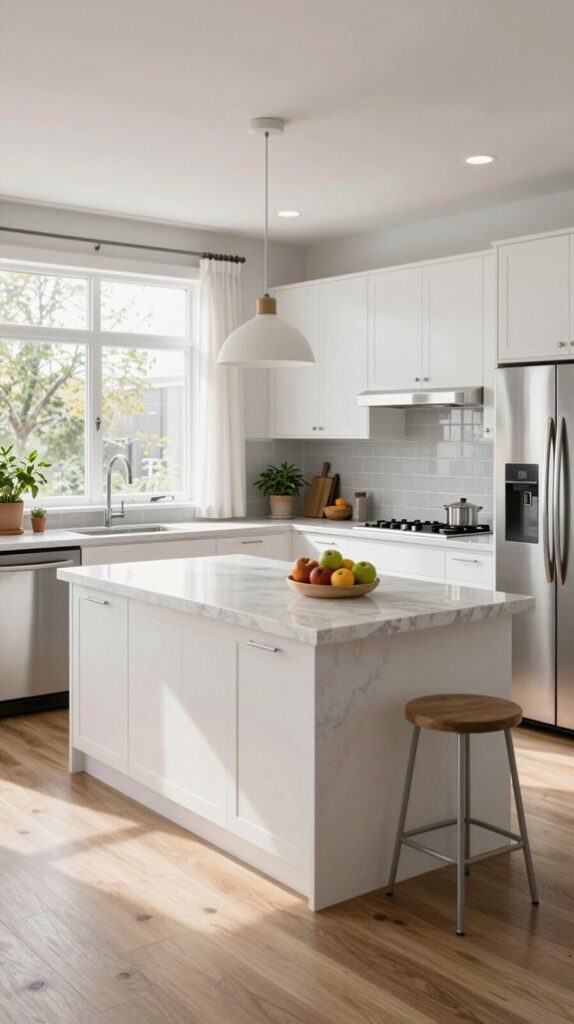 sleek contemporary kitchen designs
